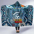 Carlton Blues NAIDOC Week 2024 Hooded Blanket Mascot Football