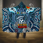Carlton Blues NAIDOC Week 2024 Hooded Blanket Mascot Football