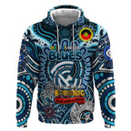 Custom Carlton Blues NAIDOC Week 2024 Hoodie Mascot Football