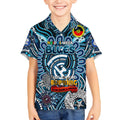 Custom Carlton Blues NAIDOC Week 2024 Kid Hawaiian Shirt Mascot Football