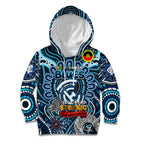 Custom Carlton Blues NAIDOC Week 2024 Kid Hoodie Mascot Football