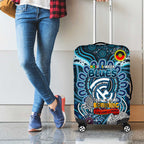 Carlton Blues NAIDOC Week 2024 Luggage Cover Mascot Football