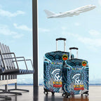 Carlton Blues NAIDOC Week 2024 Luggage Cover Mascot Football