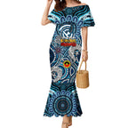 Custom Carlton Blues NAIDOC Week 2024 Mermaid Dress Mascot Football