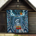 Carlton Blues NAIDOC Week 2024 Quilt Mascot Football