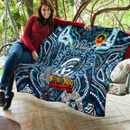 Carlton Blues NAIDOC Week 2024 Quilt Mascot Football