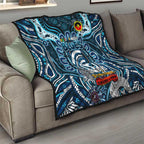 Carlton Blues NAIDOC Week 2024 Quilt Mascot Football