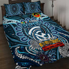 Carlton Blues NAIDOC Week 2024 Quilt Bed Set Mascot Football