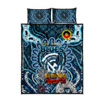 Carlton Blues NAIDOC Week 2024 Quilt Bed Set Mascot Football