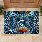 Carlton Blues NAIDOC Week 2024 Rubber Doormat Mascot Football