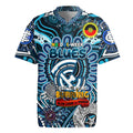 Custom Carlton Blues NAIDOC Week 2024 Rugby Jersey Mascot Football