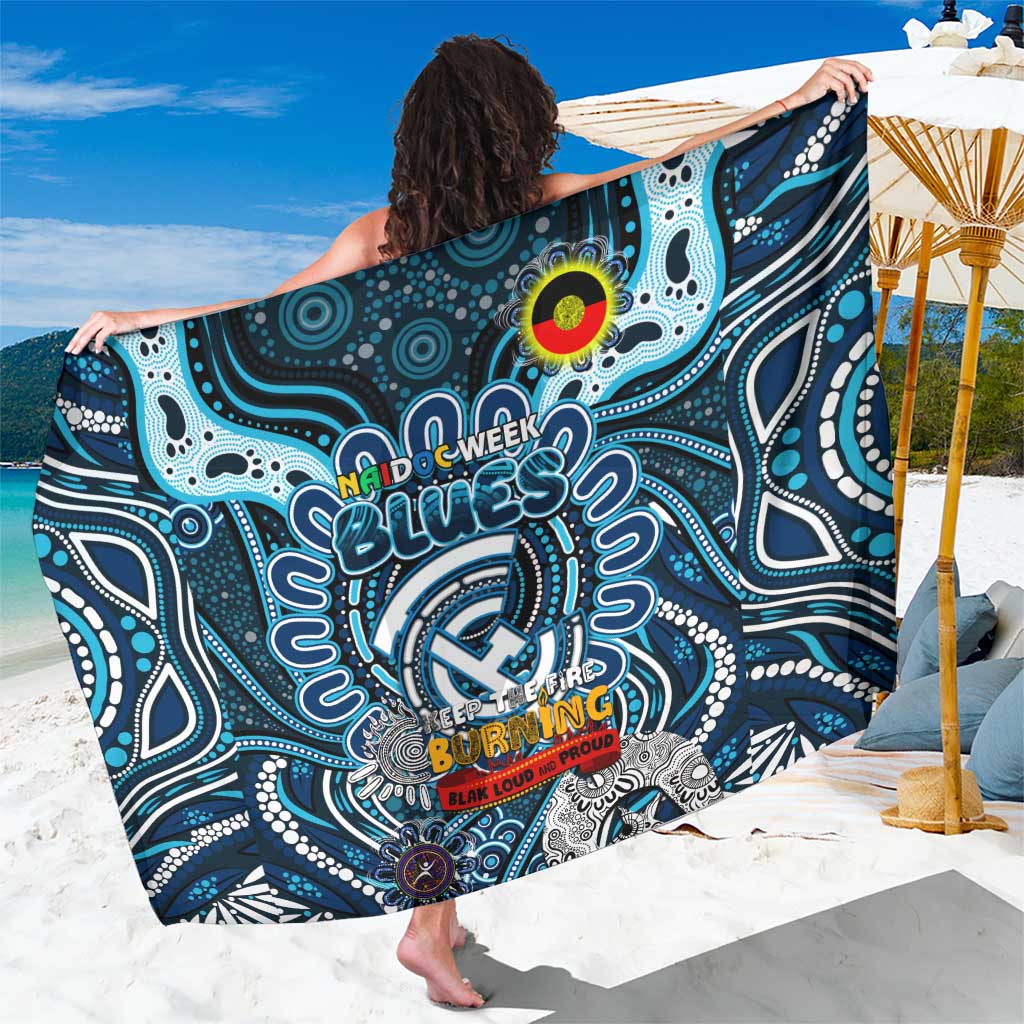 Carlton Blues NAIDOC Week 2024 Sarong Mascot Football