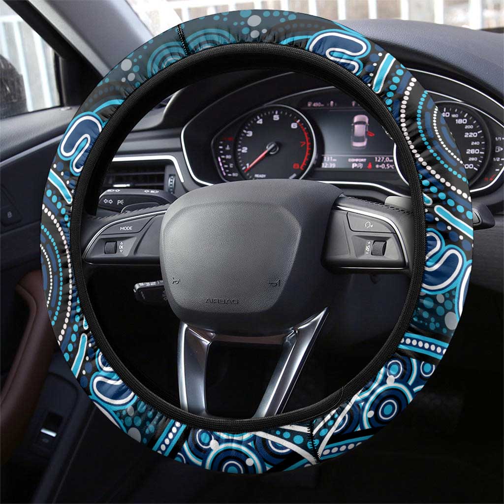 Carlton Blues NAIDOC Week 2024 Steering Wheel Cover Mascot Football