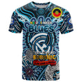 Custom Carlton Blues NAIDOC Week 2024 T Shirt Mascot Football