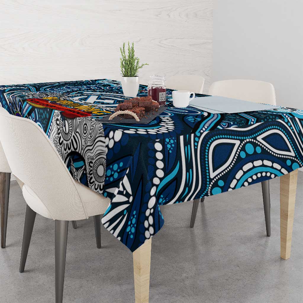 Carlton Blues NAIDOC Week 2024 Tablecloth Mascot Football