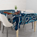 Carlton Blues NAIDOC Week 2024 Tablecloth Mascot Football