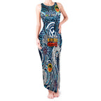 Custom Carlton Blues NAIDOC Week 2024 Tank Maxi Dress Mascot Football