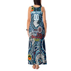 Custom Carlton Blues NAIDOC Week 2024 Tank Maxi Dress Mascot Football