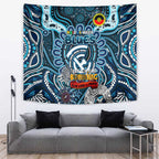 Carlton Blues NAIDOC Week 2024 Tapestry Mascot Football