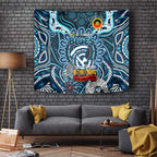 Carlton Blues NAIDOC Week 2024 Tapestry Mascot Football