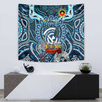 Carlton Blues NAIDOC Week 2024 Tapestry Mascot Football
