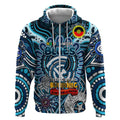 Custom Carlton Blues NAIDOC Week 2024 Zip Hoodie Mascot Football
