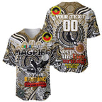 Custom Collingwood Magpies NAIDOC Week 2024 Baseball Jersey Mascot Football