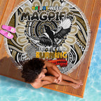 Collingwood Magpies NAIDOC Week 2024 Beach Blanket Mascot Football