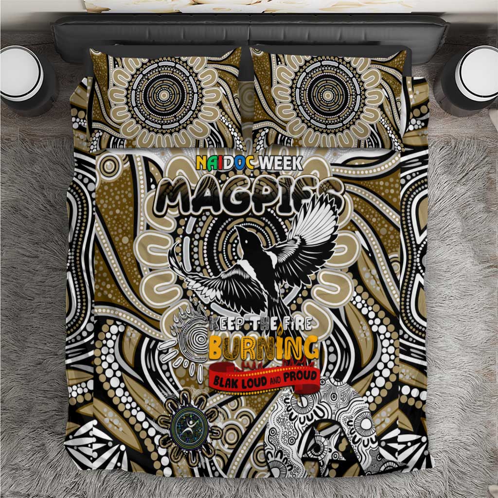 Collingwood Magpies NAIDOC Week 2024 Bedding Set Mascot Football