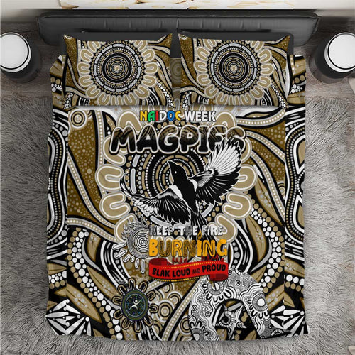 Collingwood Magpies NAIDOC Week 2024 Bedding Set Mascot Football