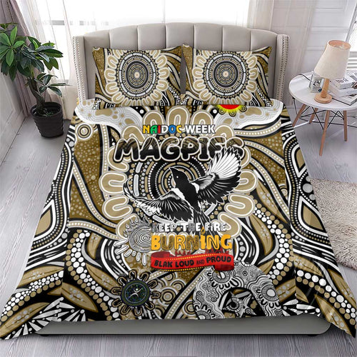 Collingwood Magpies NAIDOC Week 2024 Bedding Set Mascot Football