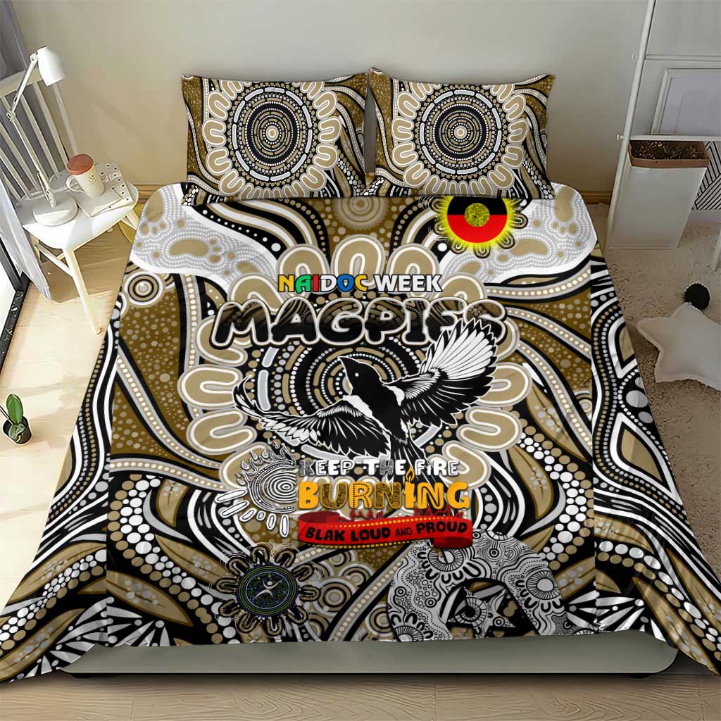 Collingwood Magpies NAIDOC Week 2024 Bedding Set Mascot Football