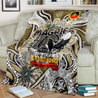 Collingwood Magpies NAIDOC Week 2024 Blanket Mascot Football