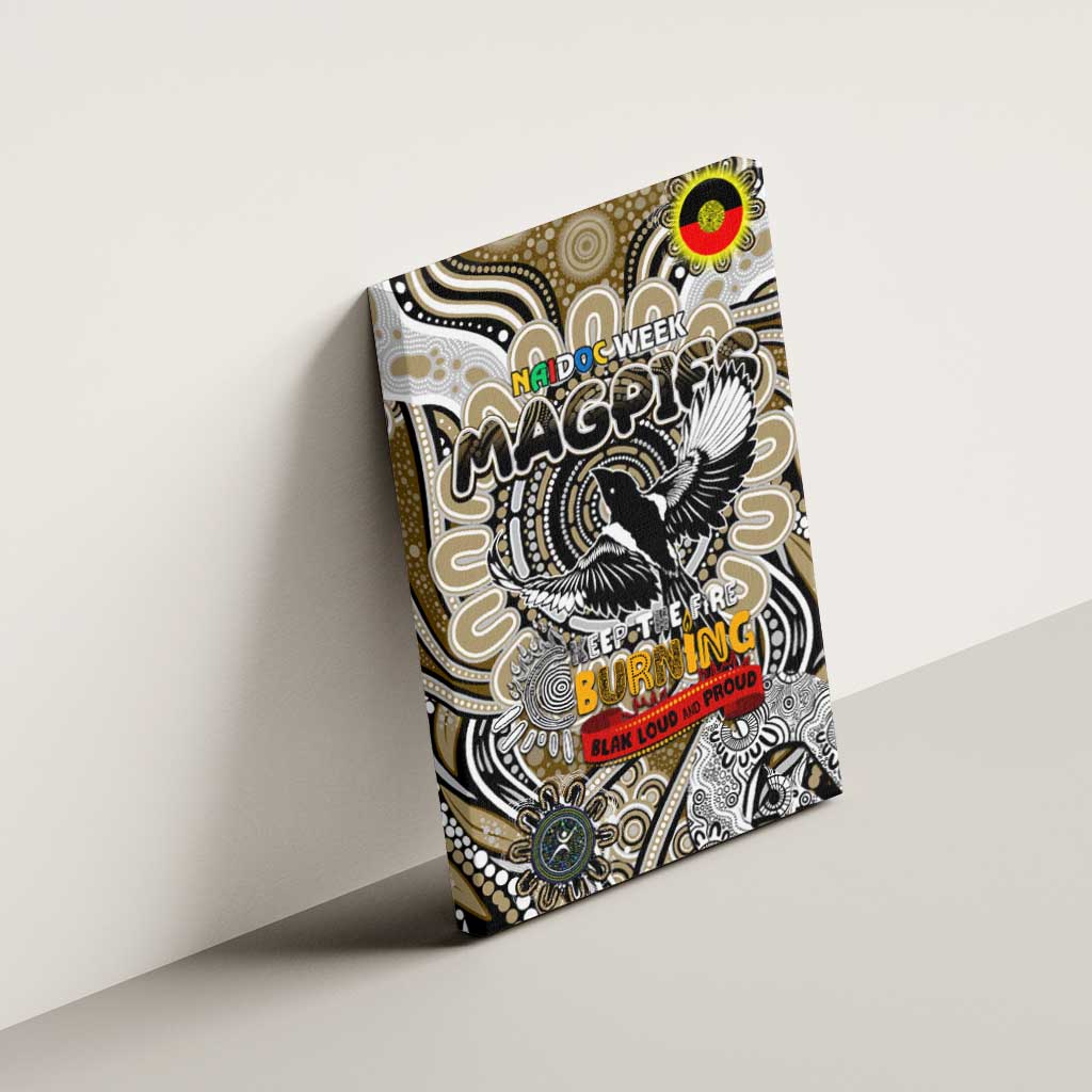 Collingwood Magpies NAIDOC Week 2024 Canvas Wall Art Mascot Football