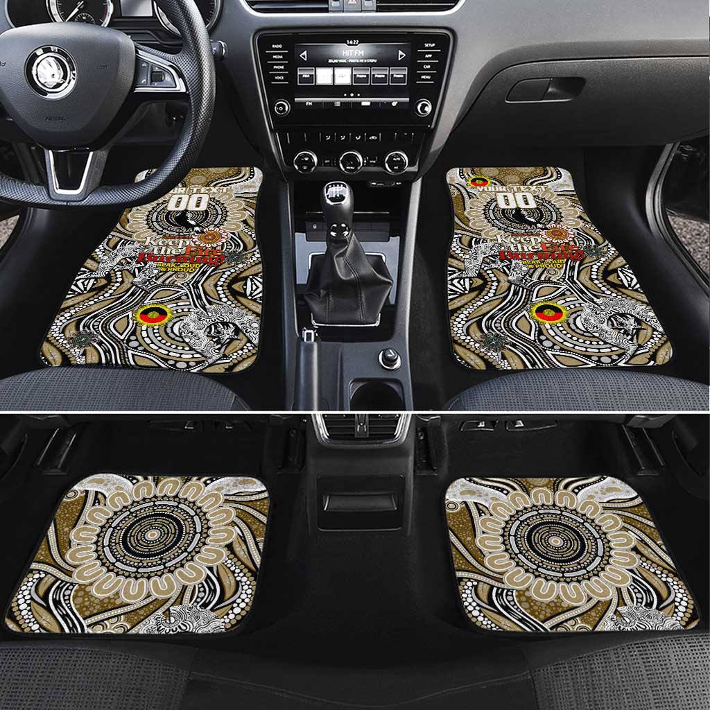 Collingwood Magpies NAIDOC Week 2024 Car Mats Mascot Football