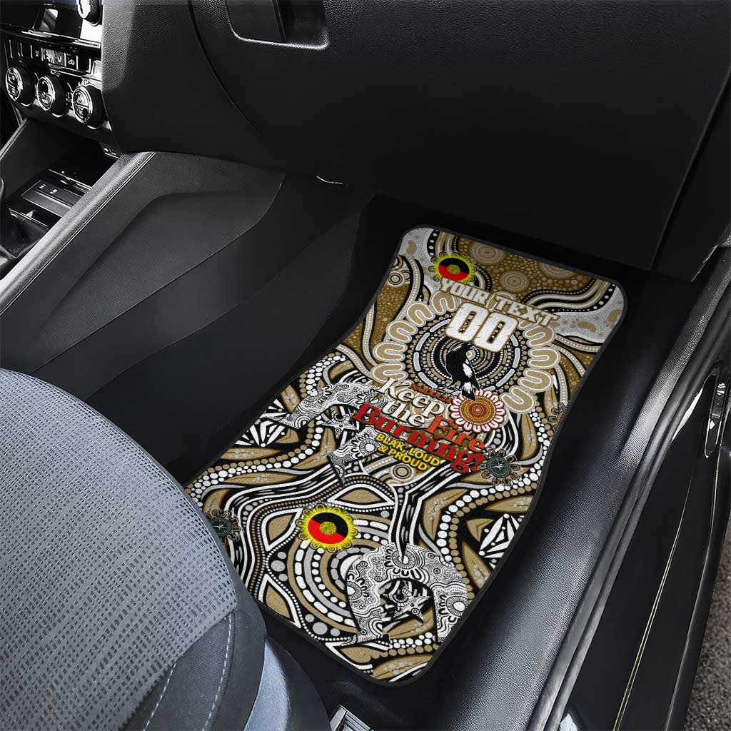 Collingwood Magpies NAIDOC Week 2024 Car Mats Mascot Football