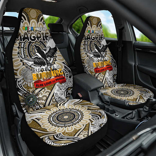 Collingwood Magpies NAIDOC Week 2024 Car Seat Cover Mascot Football