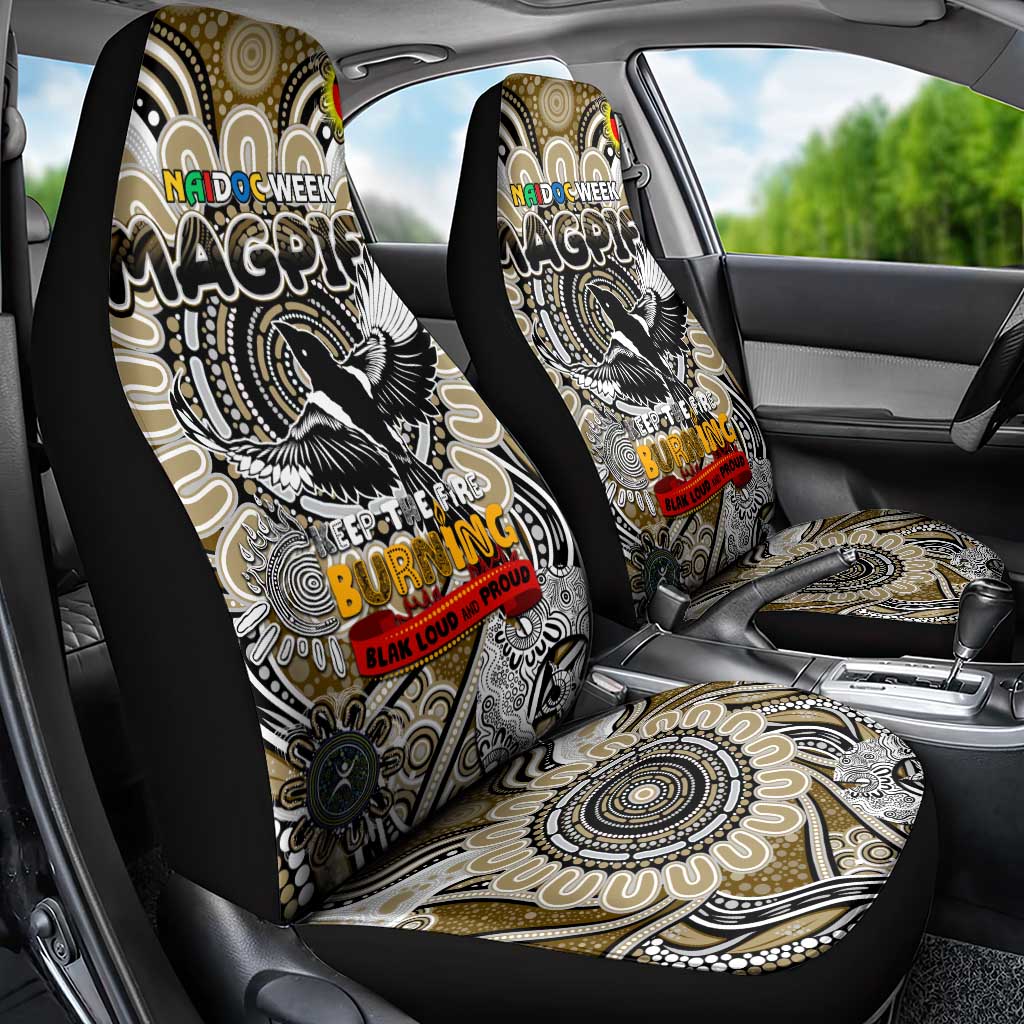 Collingwood Magpies NAIDOC Week 2024 Car Seat Cover Mascot Football