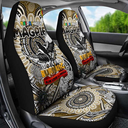 Collingwood Magpies NAIDOC Week 2024 Car Seat Cover Mascot Football