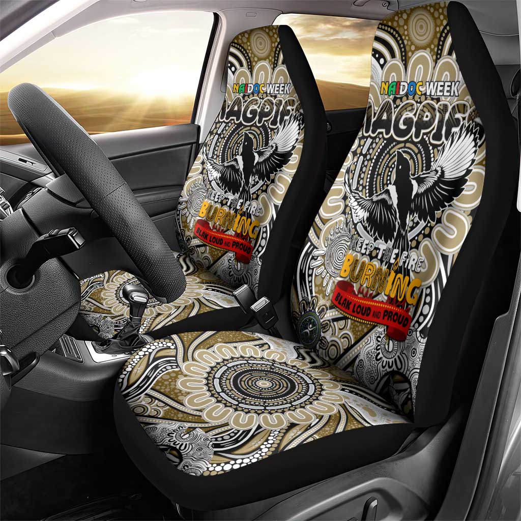 Collingwood Magpies NAIDOC Week 2024 Car Seat Cover Mascot Football