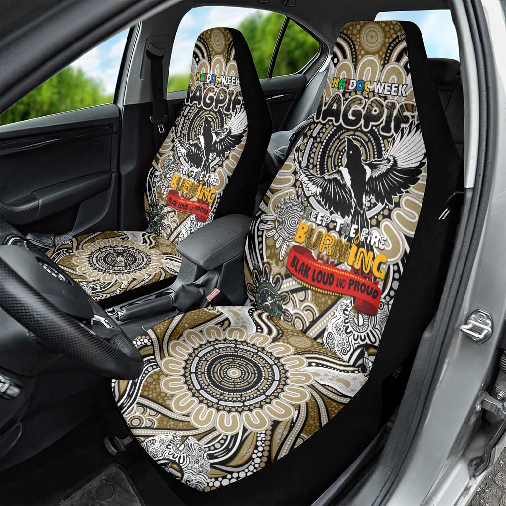 Collingwood Magpies NAIDOC Week 2024 Car Seat Cover Mascot Football