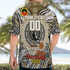 Custom Collingwood Magpies NAIDOC Week 2024 Hawaiian Shirt Mascot Football
