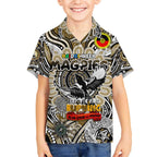 Custom Collingwood Magpies NAIDOC Week 2024 Hawaiian Shirt Mascot Football