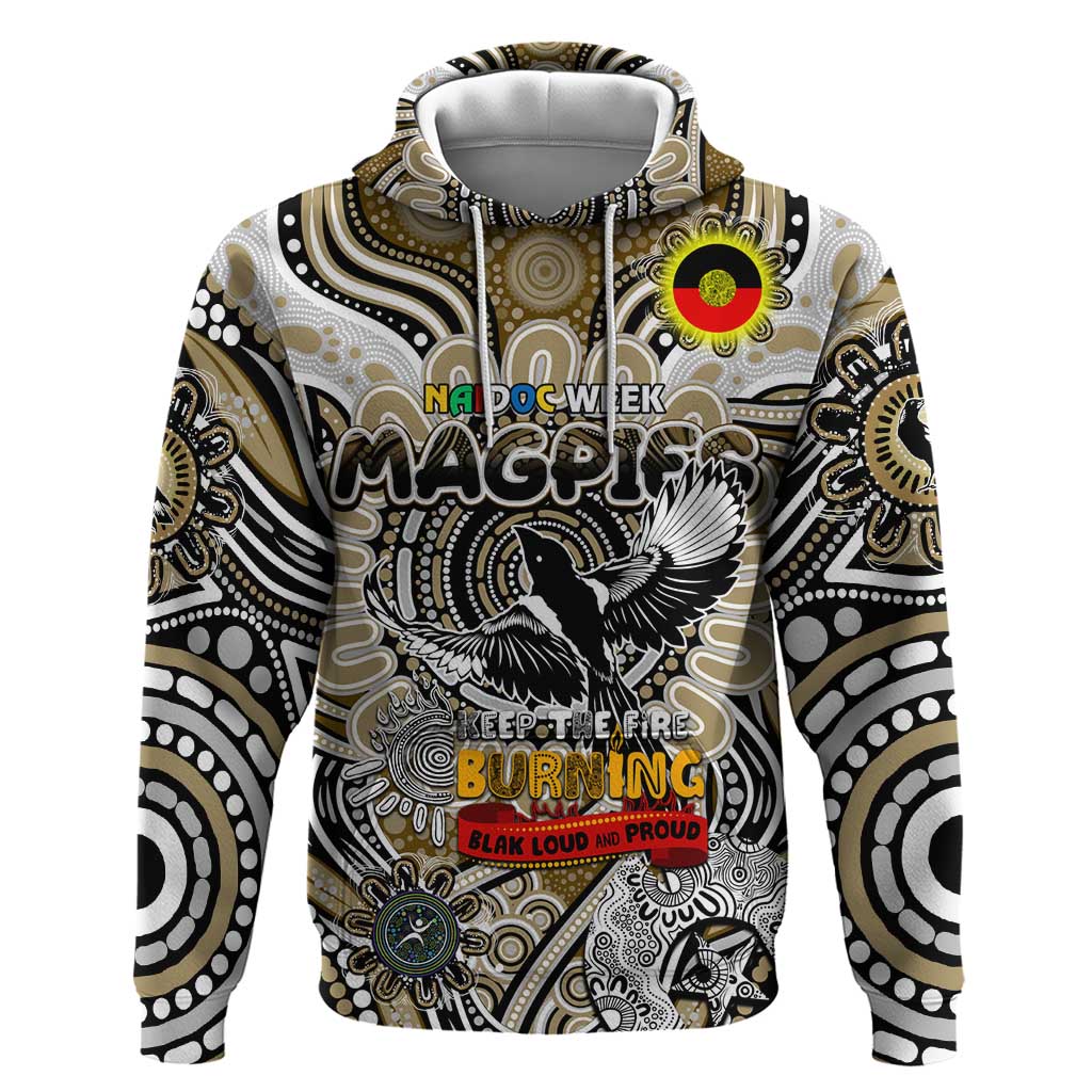 Custom Collingwood Magpies NAIDOC Week 2024 Hoodie Mascot Football