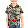 Custom Collingwood Magpies NAIDOC Week 2024 Kid Hawaiian Shirt Mascot Football