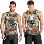 Custom Collingwood Magpies NAIDOC Week 2024 Men Tank Top Mascot Football