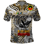 Custom Collingwood Magpies NAIDOC Week 2024 Polo Shirt Mascot Football
