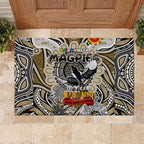 Collingwood Magpies NAIDOC Week 2024 Rubber Doormat Mascot Football