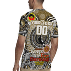 Custom Collingwood Magpies NAIDOC Week 2024 Rugby Jersey Mascot Football