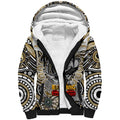 Custom Collingwood Magpies NAIDOC Week 2024 Sherpa Hoodie Mascot Football